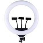 M36E LED Selfie Ring Light 36cm With Triple Phone Holder